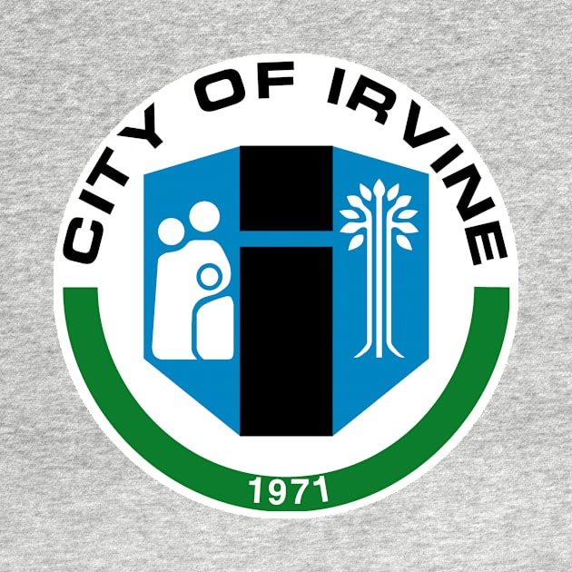 Irvine, California Flag Decal by zsonn